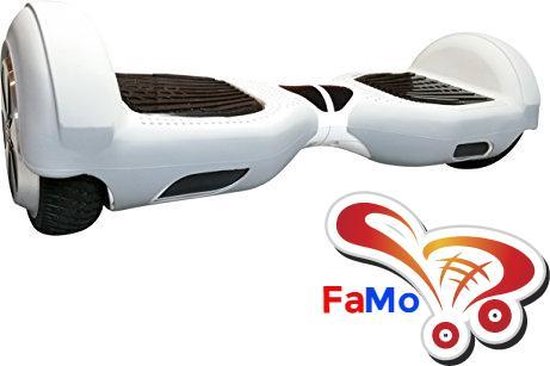 FaMo - Beschermhoes siliconen bescherming hoes Hoverboard / Oxboard WIT -  FaMo | bol.com