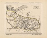 Historische kaart, plattegrond van gemeente Steenbergen e.a. in Noord Brabant uit 1867 door Kuyper van Kaartcadeau.com