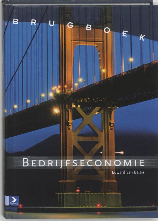 Cover van het boek 'Brugboek Bedrijfseconomie / druk 1' van E. van Balen en  Balen