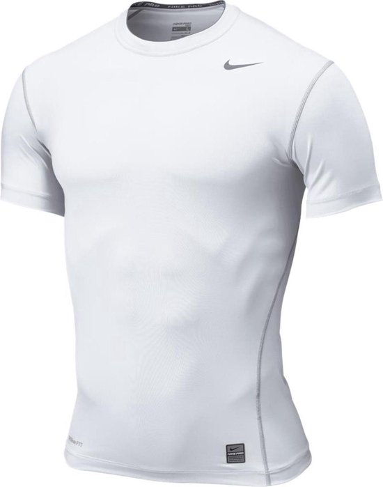 bol.com | Nike Pro Core Compression Shirt Wit 269603-100 -M