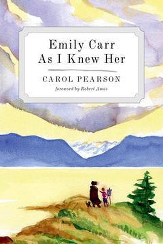Emily Carr As I Knew Her - cover