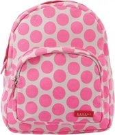 Bakker Made with Love - Rugzak mini Canvas Capsule - Big Dots Pink Fluo