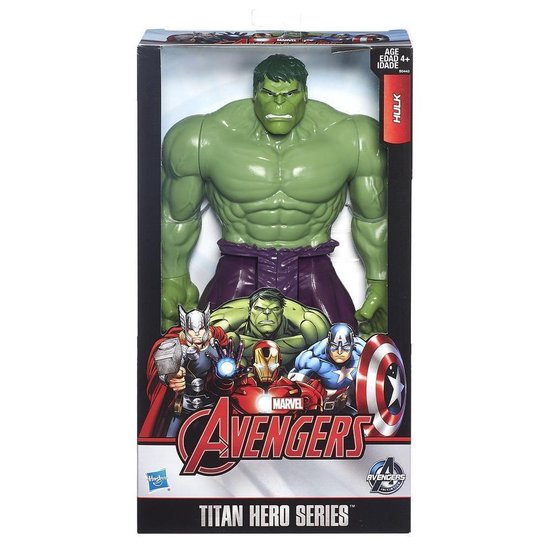 Marvel Avengers Titan Hero actiefiguur - De Hulk - 30 cm