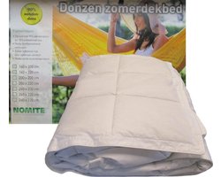 Dekbed Zomer Dons - 90% Dons - Tweepersoons - 200x220 cm - Wit