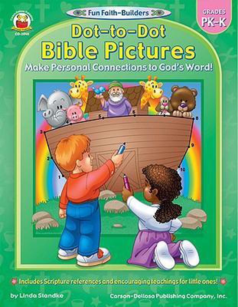 Bol Com Dot To Dot Bible Pictures Linda Standke Boeken