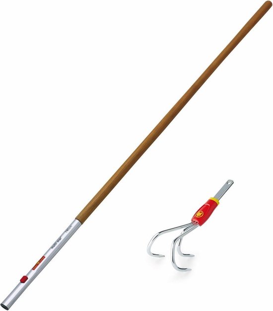 WOLFGarten Hark / Krabber BAM + Essenhouten Steel ZM140 140cm bol
