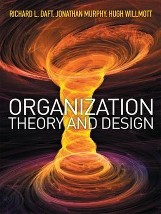 Organizational Theory And Design