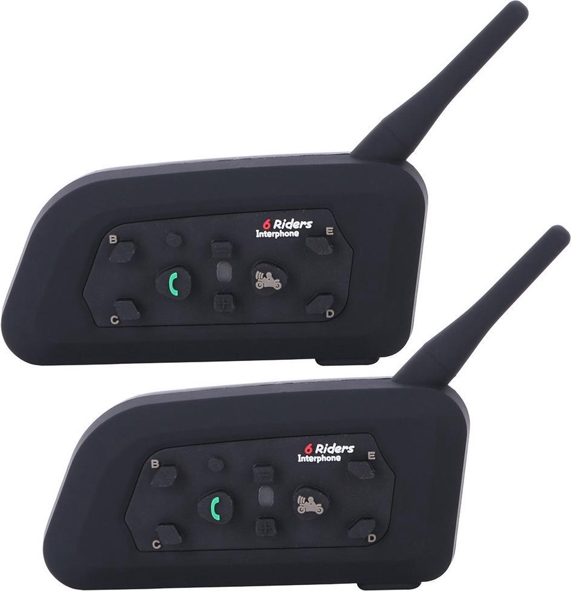 bol.com | Motor communicatie | bluetooth headset intercom 2X ...