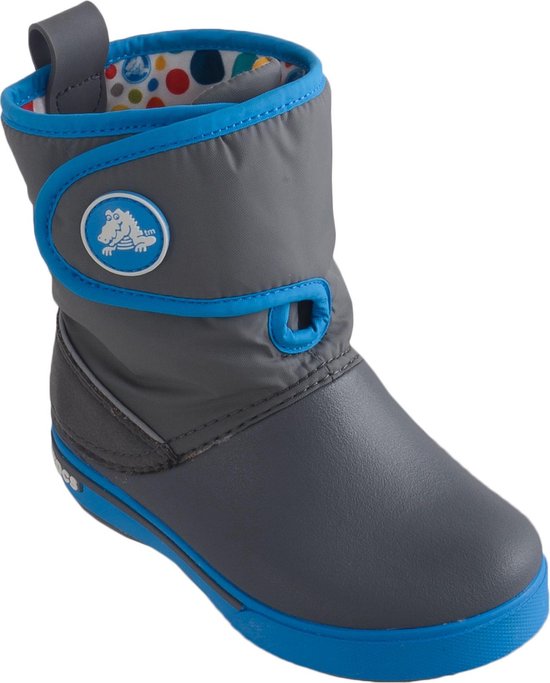 Crocs Snowboots - Maat 28/29 - Unisex - grijs/blauw | bol.com