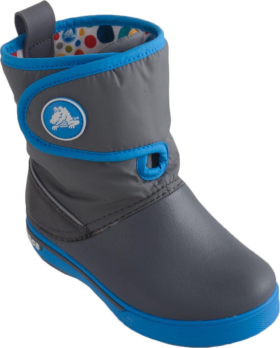 Crocs Snowboots - Maat 28/29 - Unisex - grijs/blauw | bol