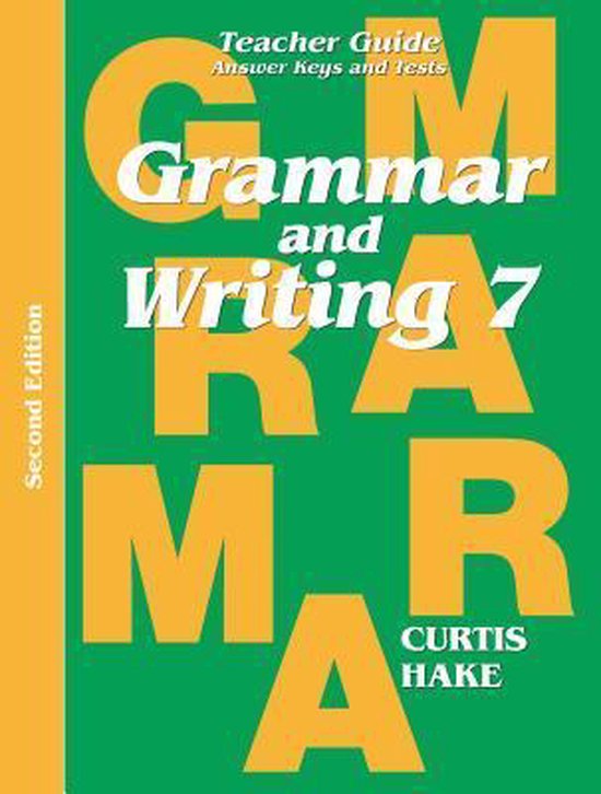 Grammar & Writing Grade 7 - cover