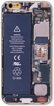 iPhone 6(S) (4.7 inch) - hoes, cover, case - TPU - Onder de motorkap print
