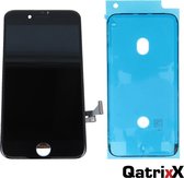 Scherm (LCD + Touchscreen + Glas + Tape) voor Apple iPhone 7 Zwart