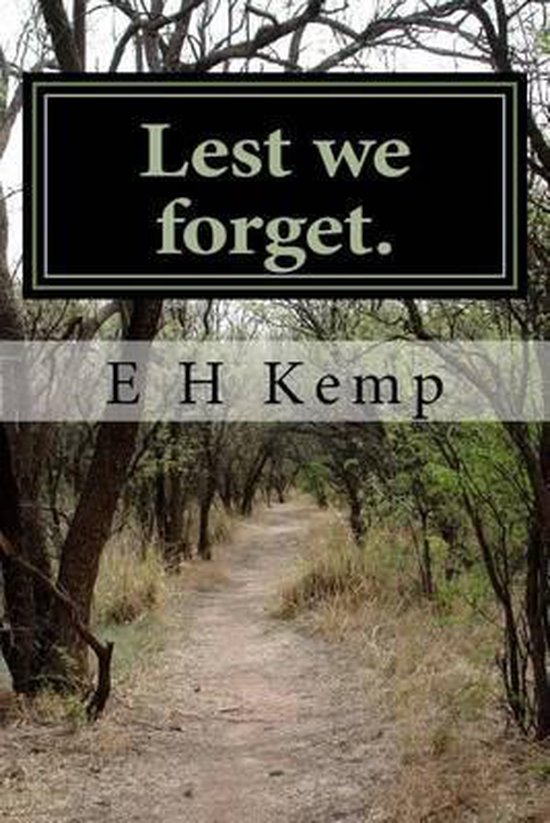 Lest we forget. - cover