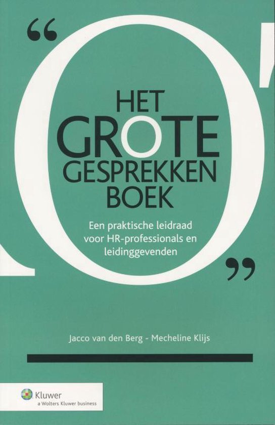 Cover van het boek 'Het GROTE Gesprekkenboek'