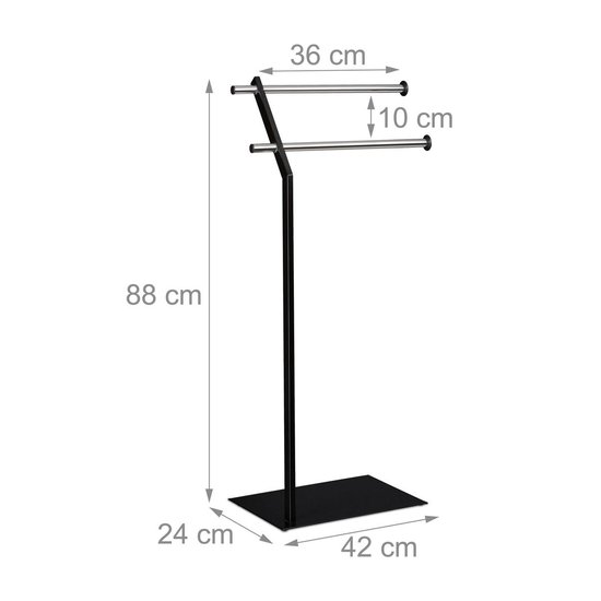 Emco Round Handdoekhouder 50x6,7x5 cm Chroom