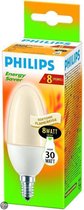 Philips Spaarlamp Flame kaars 8WE14