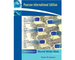 Programming the World Wide Web