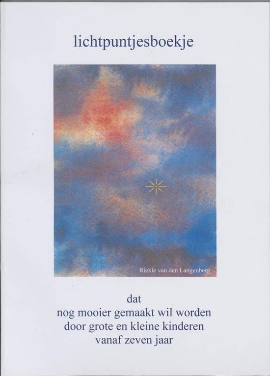 Cover van het boek 'lichtpuntjesboekje' van Roeltje Langenberg