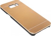 Aluminium hoesje goud Geschikt voor Samsung Galaxy S8 Plus