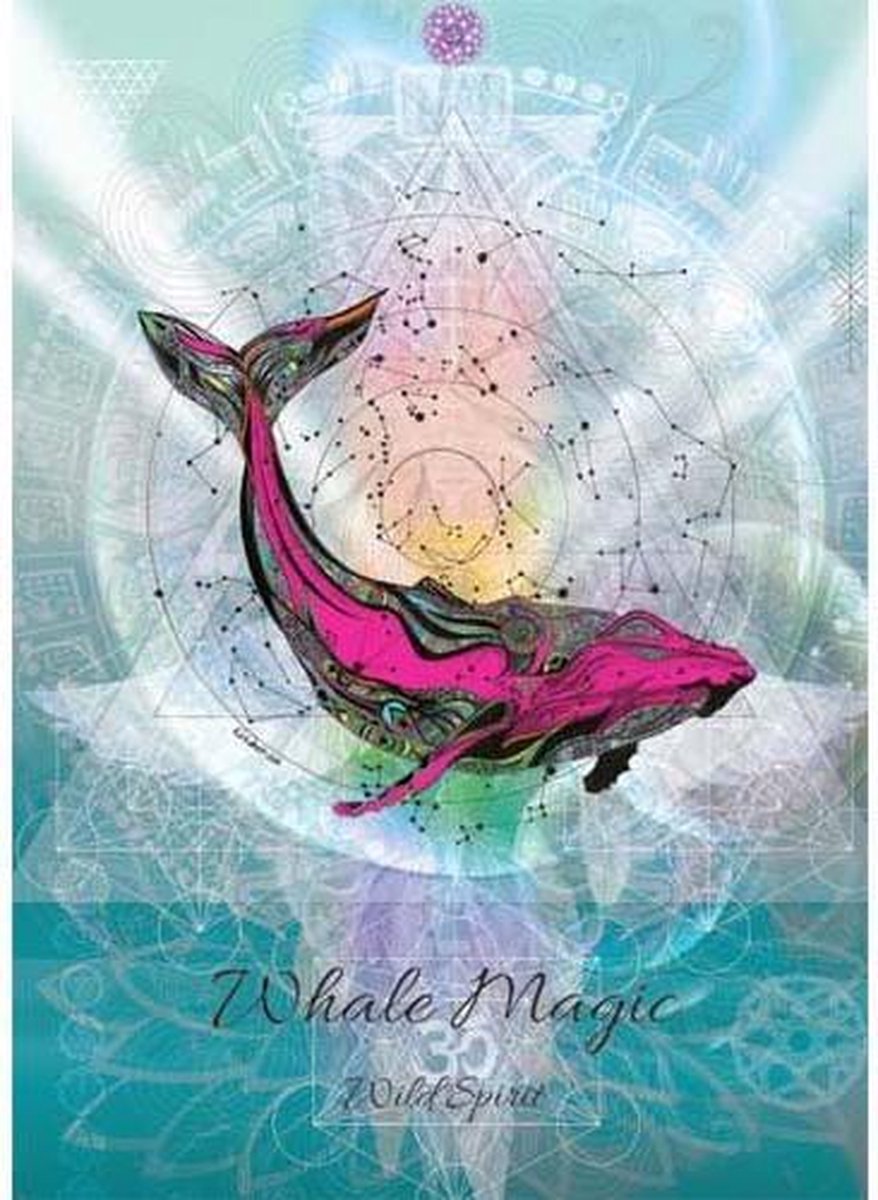 Karin Roberts Wenskaart Whale Magic
