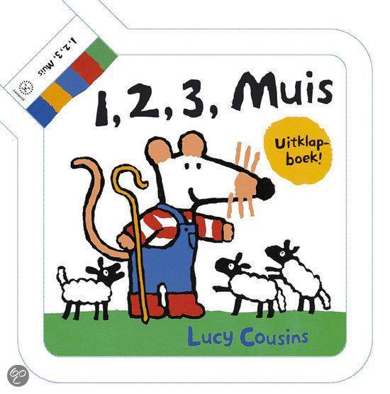 Cover van het boek '1, 2, 3, Muis' van Lucy Cousins