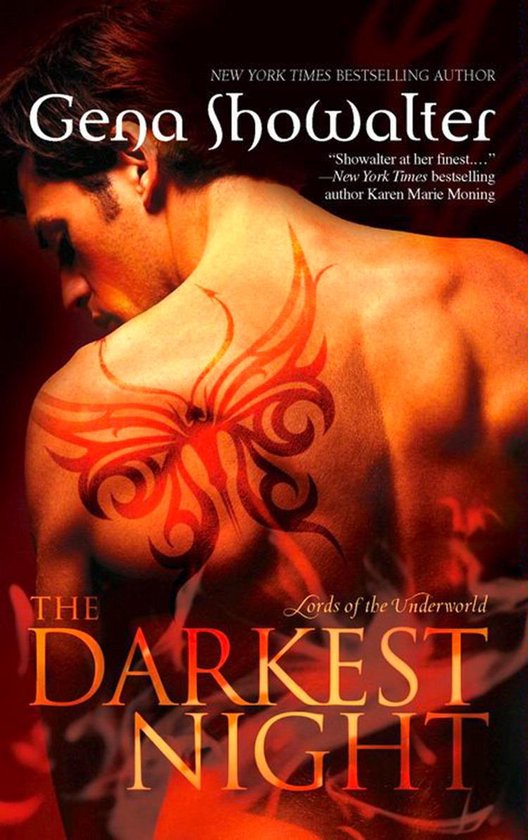 The Darkest Night (Lords of the Underworld - Book 1) - cover
