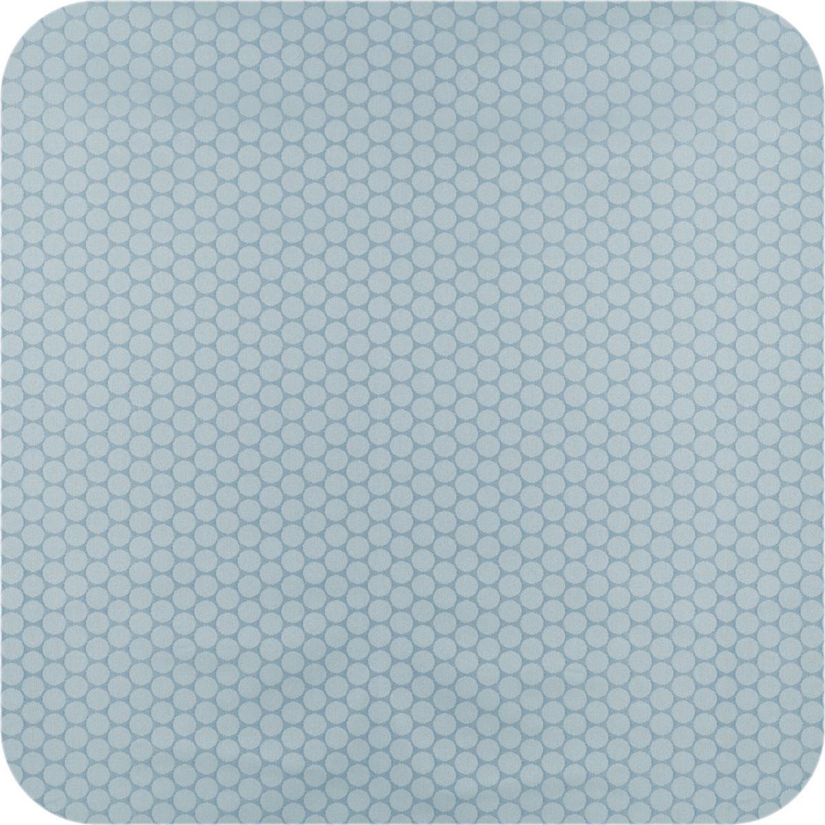 Nappe cirée effet tissage Bleu Rectangulaire 140 x 250 cm