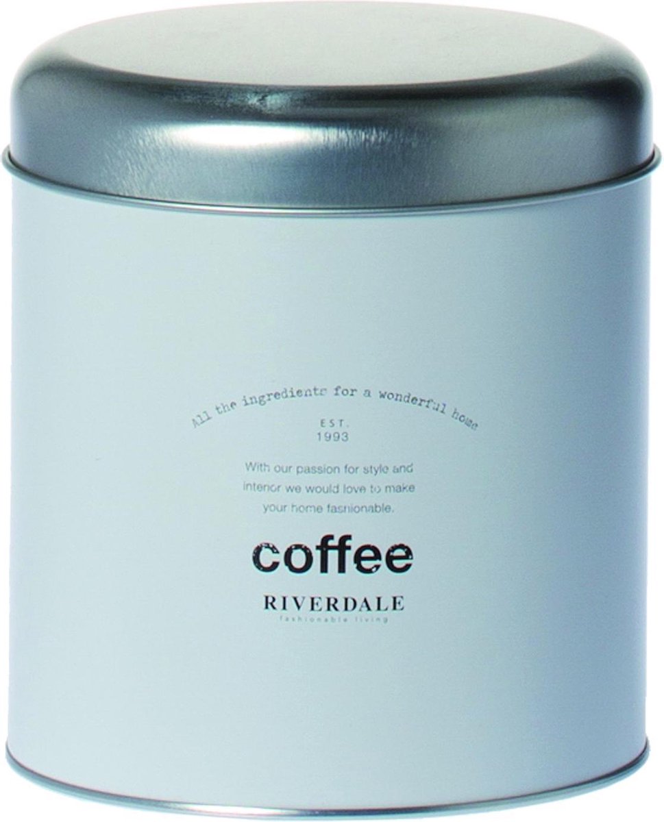 Eigendom Gasvormig Aziatisch Opbergbus Coffee cool grey 14cm | bol.com