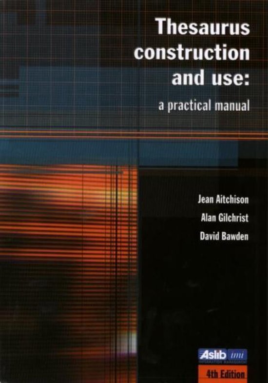 Boek cover Thesaurus Construction and Use van Jean Aitchison (Paperback)