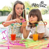 Playz Kidz Spel met Drinkrietjes - 194-delig