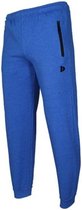 Donnay Joggingbroek met elastiek - Sportbroek - Heren - Maat XXL - Cobalt gemêleerd