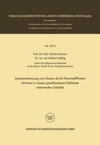 Isotopentrennung Von Gasen Durch Thermodiffusion Mit Einer in Einem Geschlossenen Geh use Rotierenden Scheibe