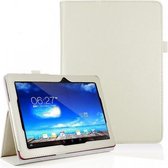 Asus Memo Pad 10 ME102A Leather Stand Case Wit White