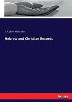 Hebrew and Christian Records