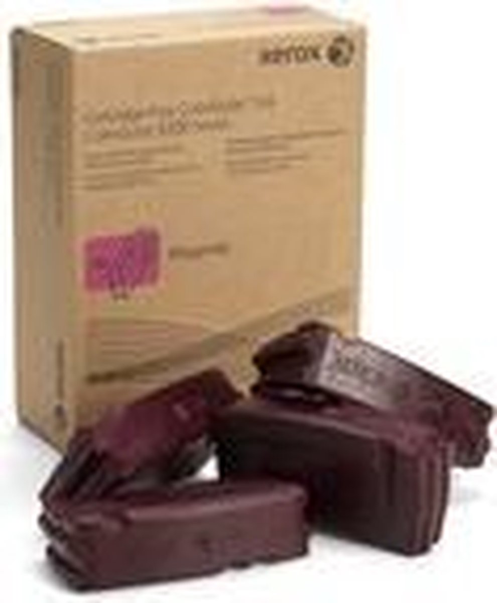 Xerox 108R830 inkt-stick 4 stuk(s) Magenta 37000 pagina's