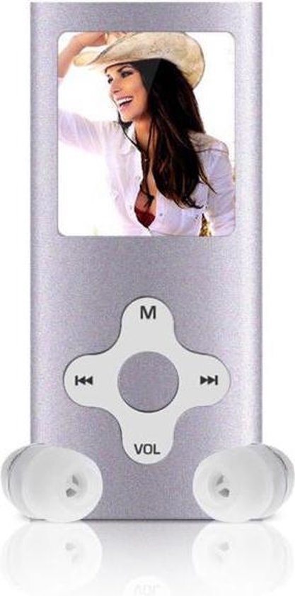 Mini MP3 / MP4 Speler Met FM Radio Functie - Draagbare LCD Videospeler -  Music Player... | bol.com