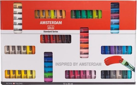 | Amsterdam Standard acrylverf 72 tubes 20ml