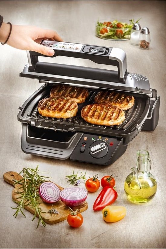 Accessoires & extra functies - Tefal GC451B12 - Tefal SuperGrill Contactgril Electrisch 2000W