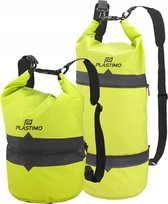 Drybag aanpasbaar 20-40 ltr geel