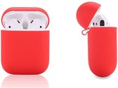 Silicone Case Geschikt voor Apple AirPods - Rood