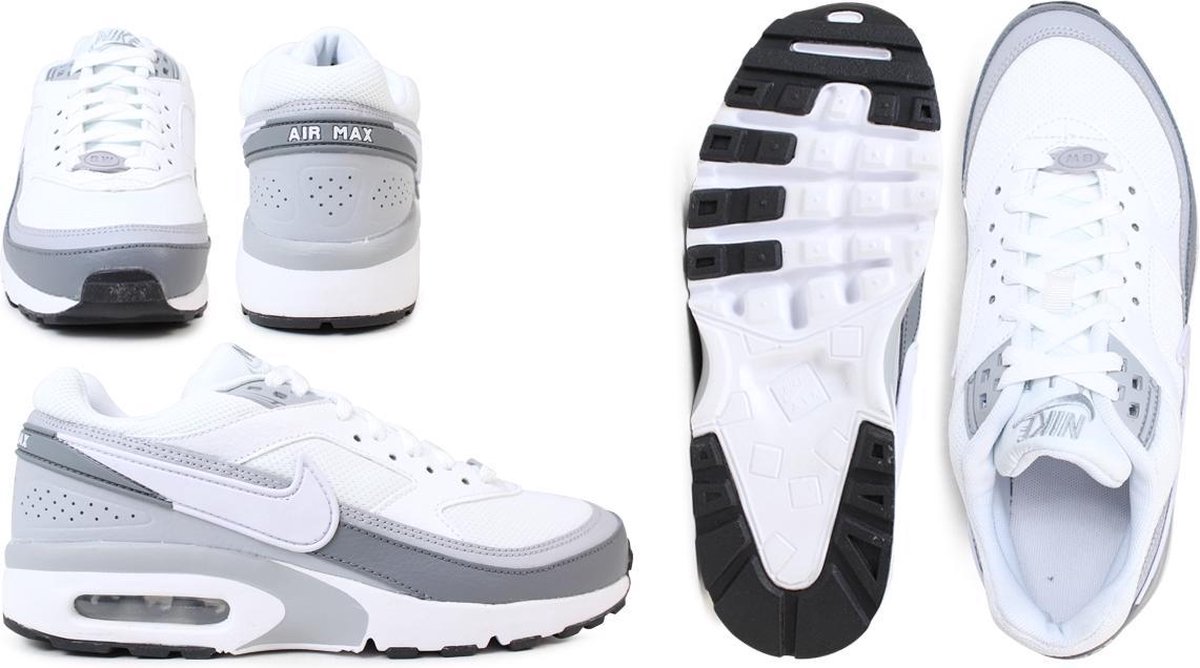 Nike Air Max Classic BW wit-grijs maat 38.5 | bol.com