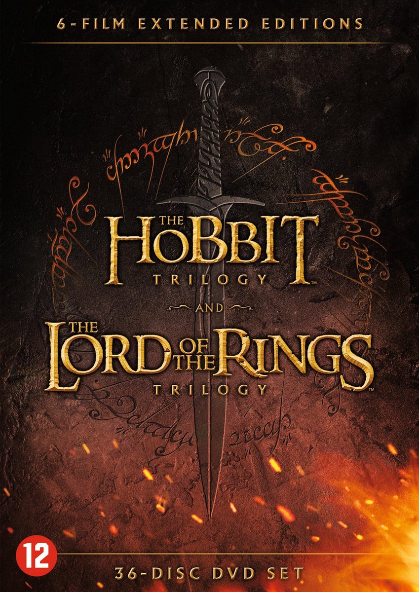 Hobbit & Lord of The rings trilogy (DVD) (Extended Edition) (Dvd),  Christopher Lee | Dvd's | bol.com