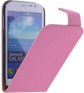 Roze Effen Classic Flipcase Hoesje Samsung Galaxy Grand Neo I9060