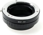 Nikon 1 Body naar Sony (Minolta) AF Lens Converter / Lens Mount Adapter