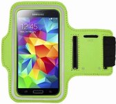 Samsung Galaxy Note 4 sports armband case Groen Green