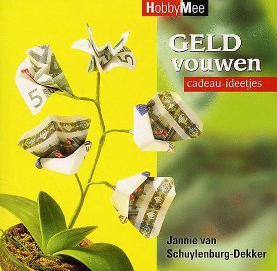 Cover van het boek 'Geld vouwen cadeau-ideetjes' van Jannie van Schuylenburg-Dekker