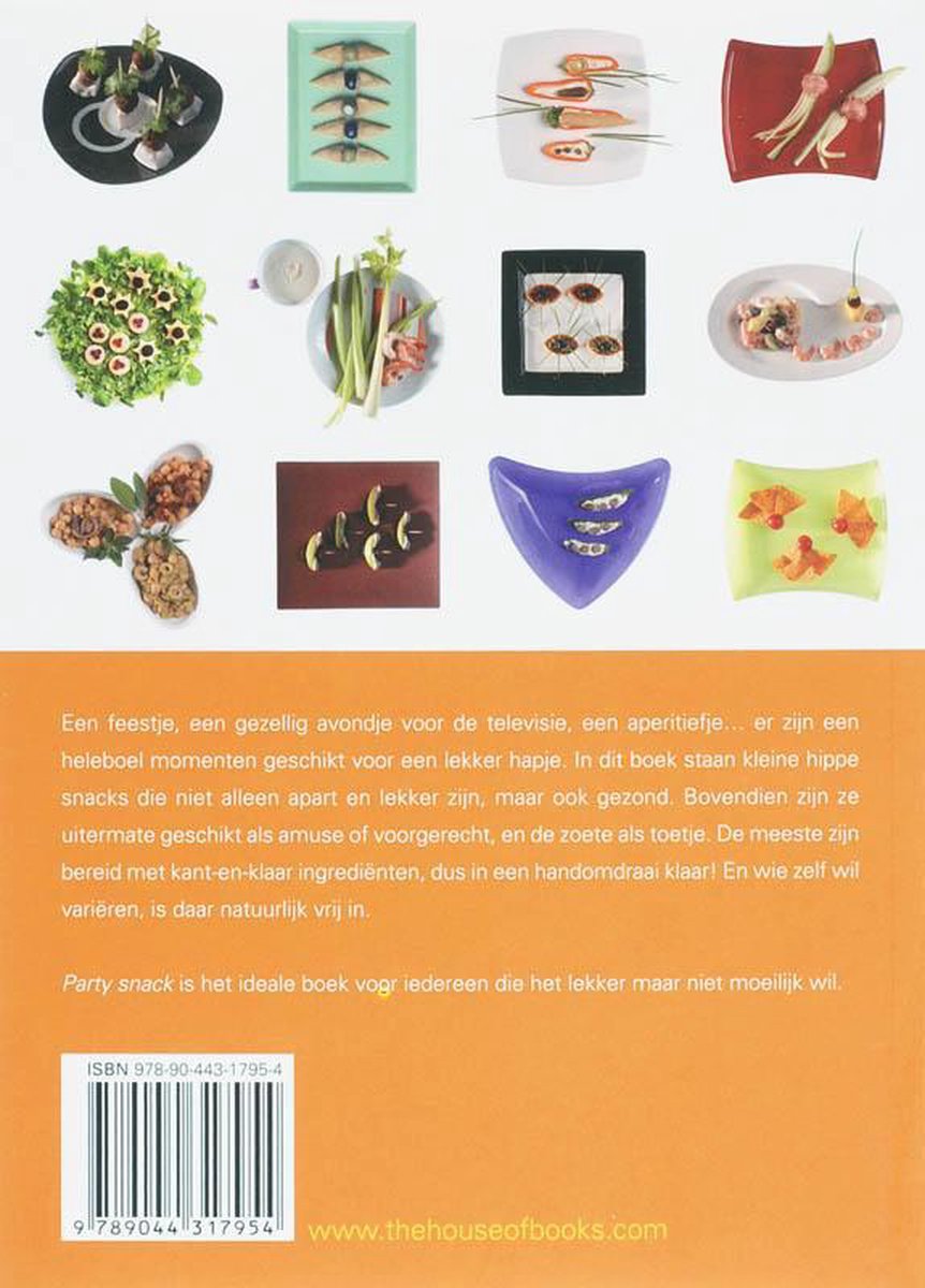 Party Snack - back cover