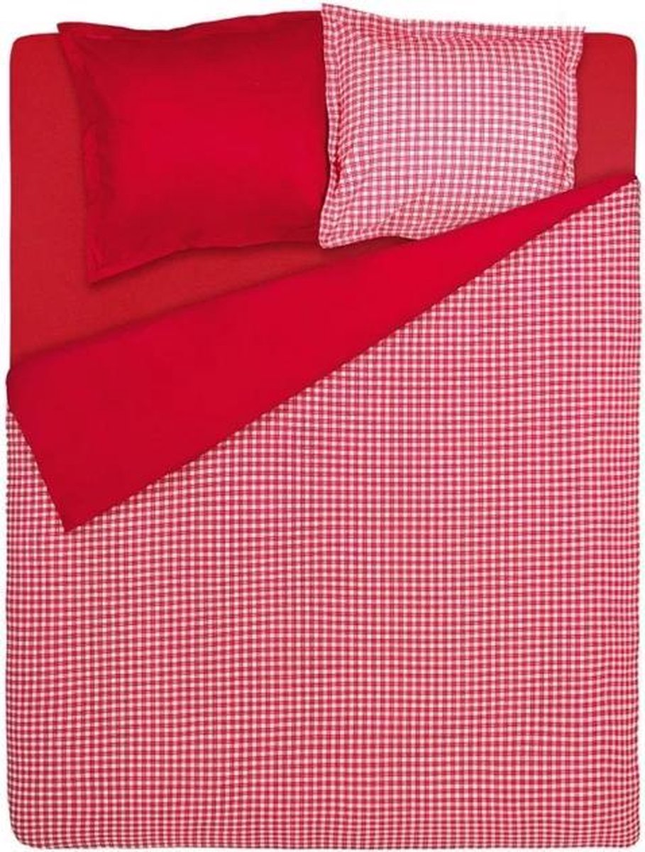 Cinderella Cannes Dekbedovertrek - Katoen - Lits-jumeaux - 240x200/220 cm - Rood