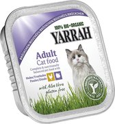 Yarrah Welness Pate - Glutenvrij - Kip & Kalkoen - Kattenvoer - 16 x 100 g